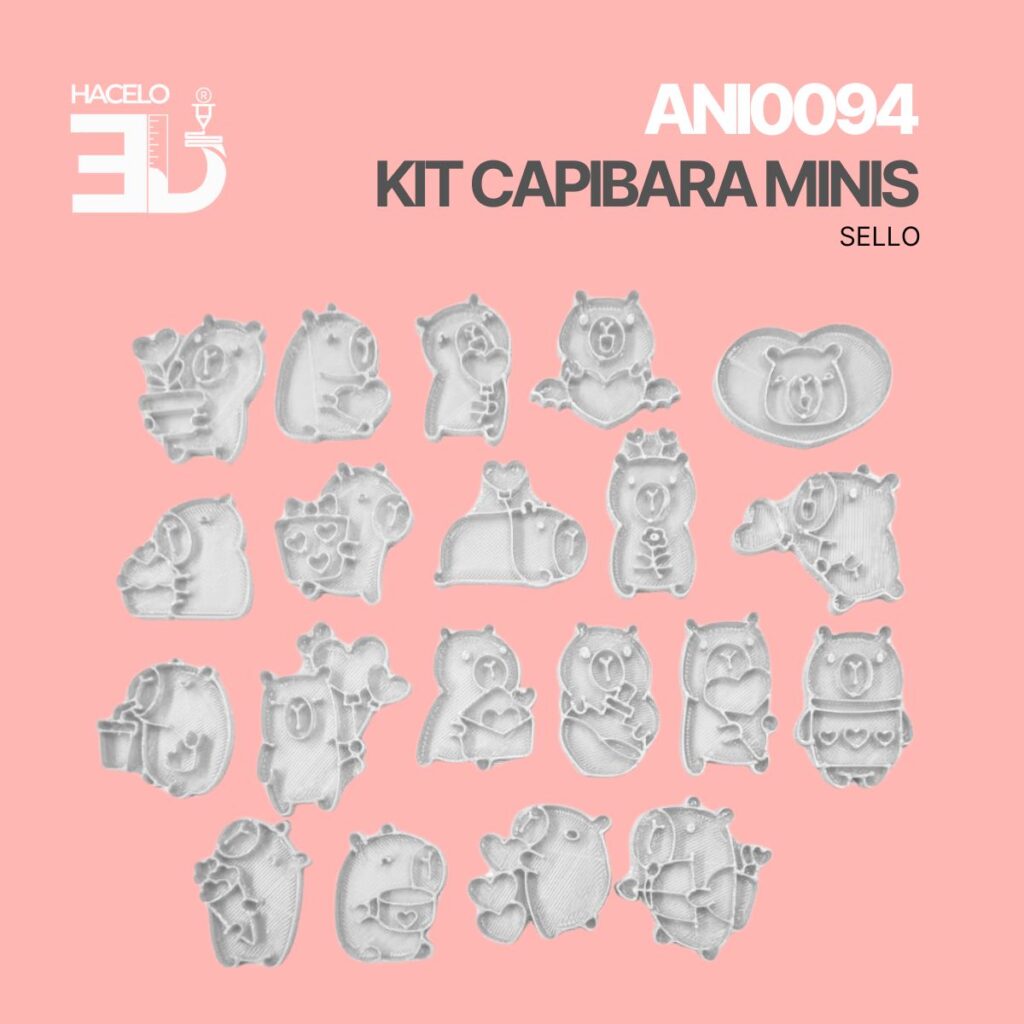 KIT CAPIBARA MINIS